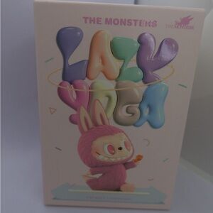 The Monsters Lazy Yoga Doll - Pink and Purple
